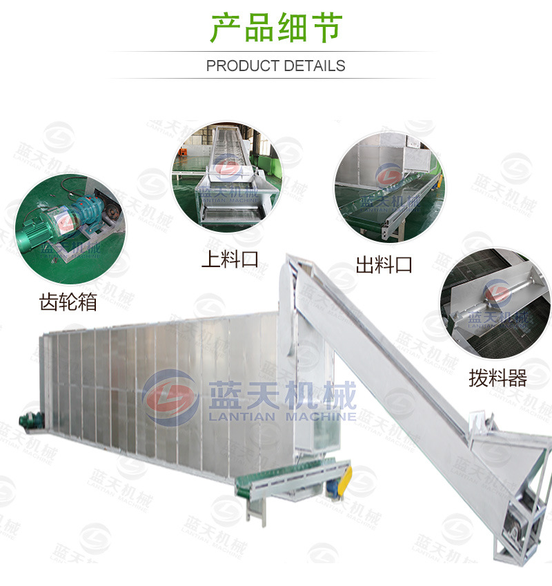 豆角網帶烘干機產品細節(jié)