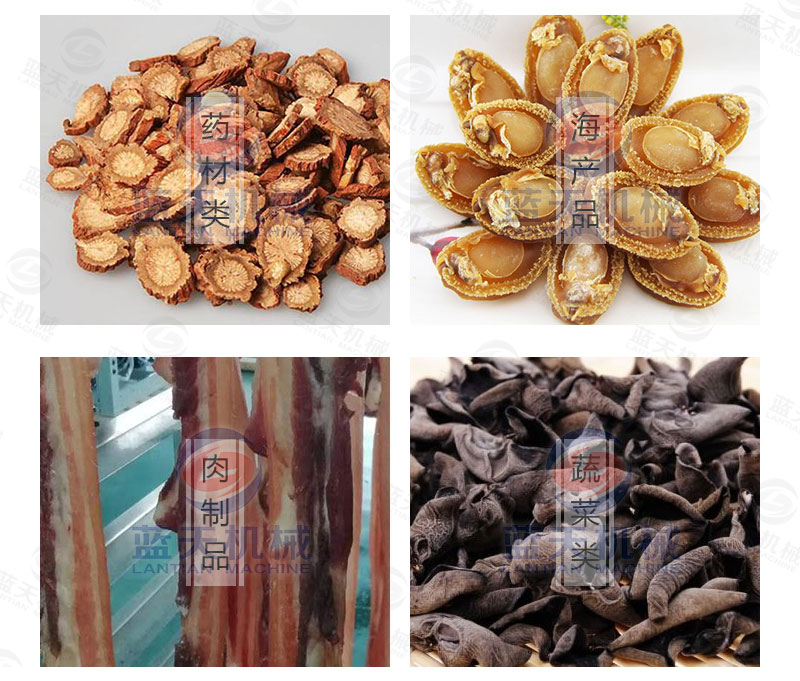 生姜片網(wǎng)帶烘干機應(yīng)用范圍
