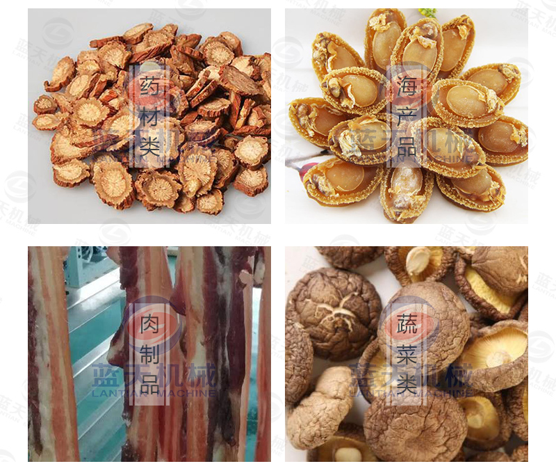  大蒜片網(wǎng)帶烘干機應用范圍