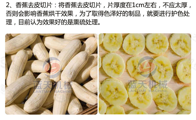 香蕉片網(wǎng)帶烘干機烘干工藝