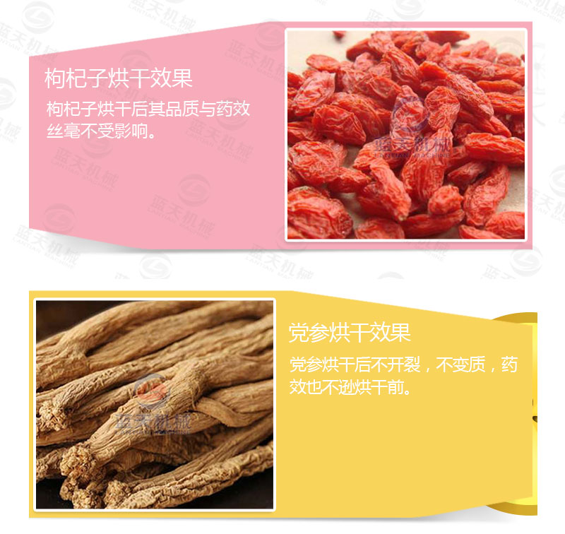連翹網(wǎng)帶式烘干機(jī)產(chǎn)品烘干介紹