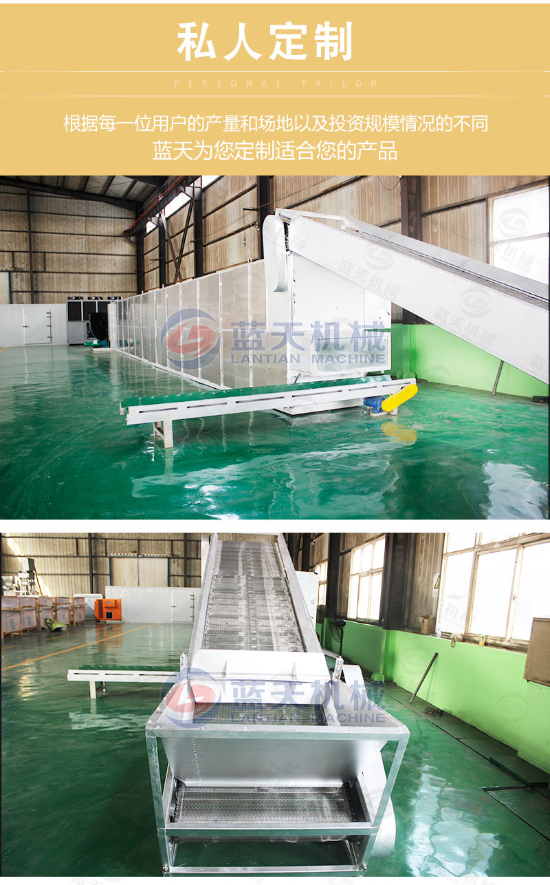 丹參網(wǎng)帶式烘干機私人定制