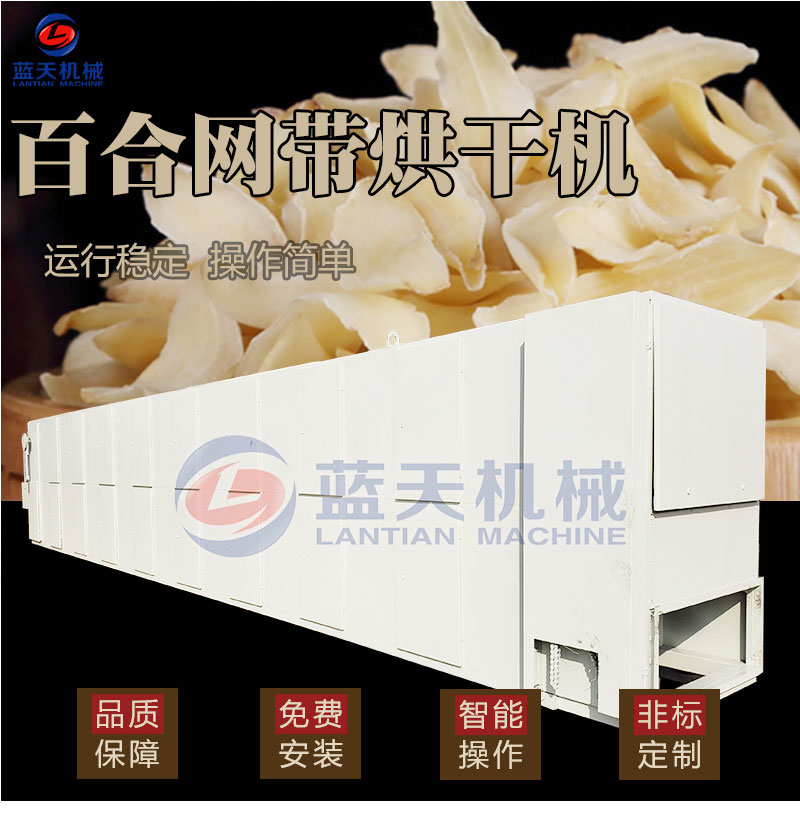 百合網(wǎng)帶式烘干機(jī) 