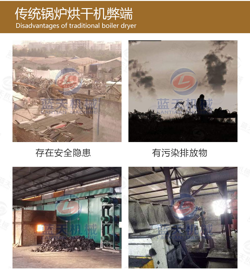 百合網(wǎng)帶式烘干機(jī)傳統(tǒng)烘干機(jī)弊端