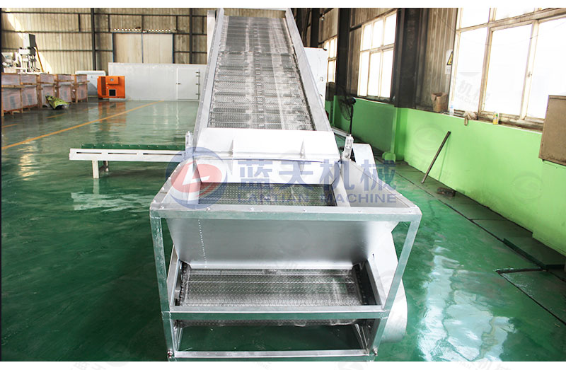 地瓜干網(wǎng)帶式烘干機(jī)廠家實(shí)拍