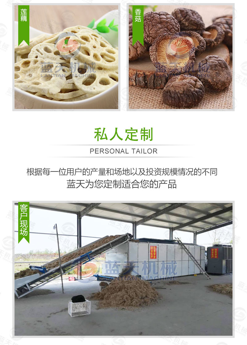 花生網(wǎng)帶式烘干機私人定制