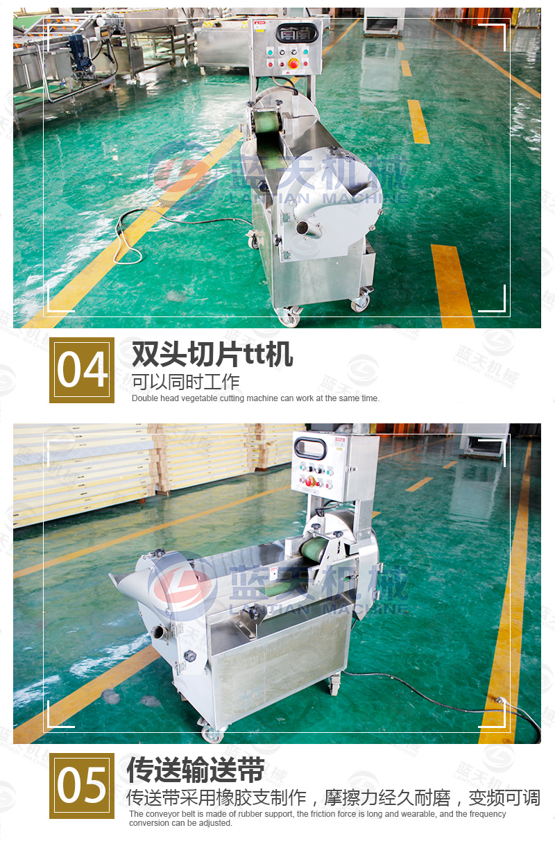 切片丁絲機(jī)雙頭切片tt機(jī)